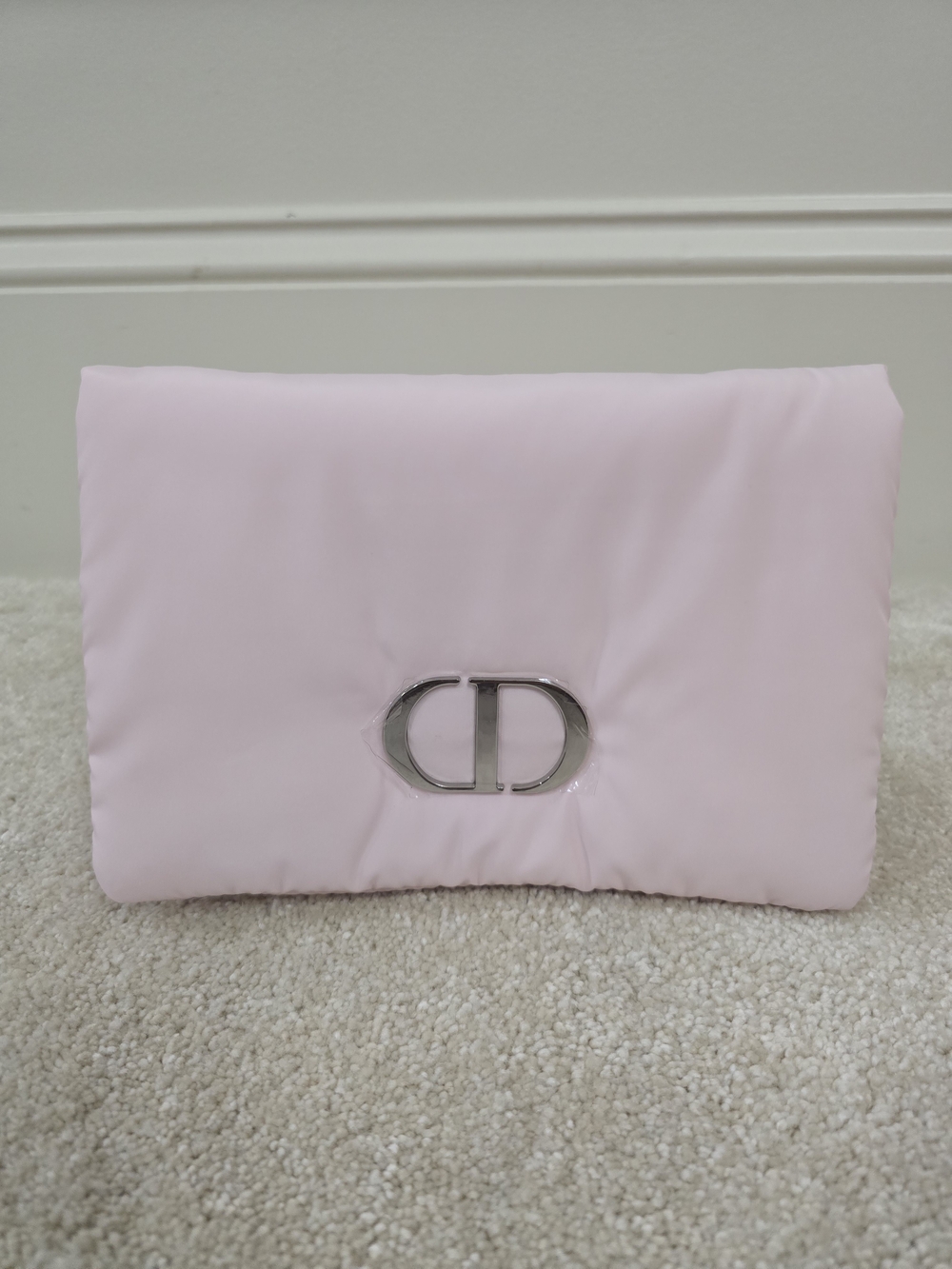 Dior Pink Clutch Bag - CD Logo